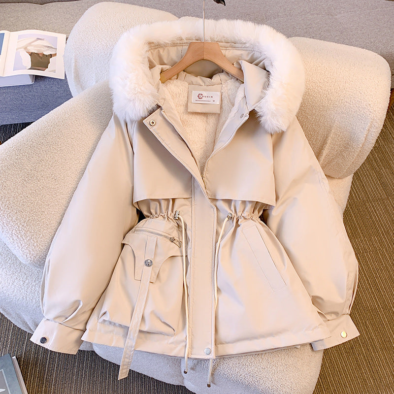 Lissy | Kvinder Faux Fur Hætte Vinterjakke
