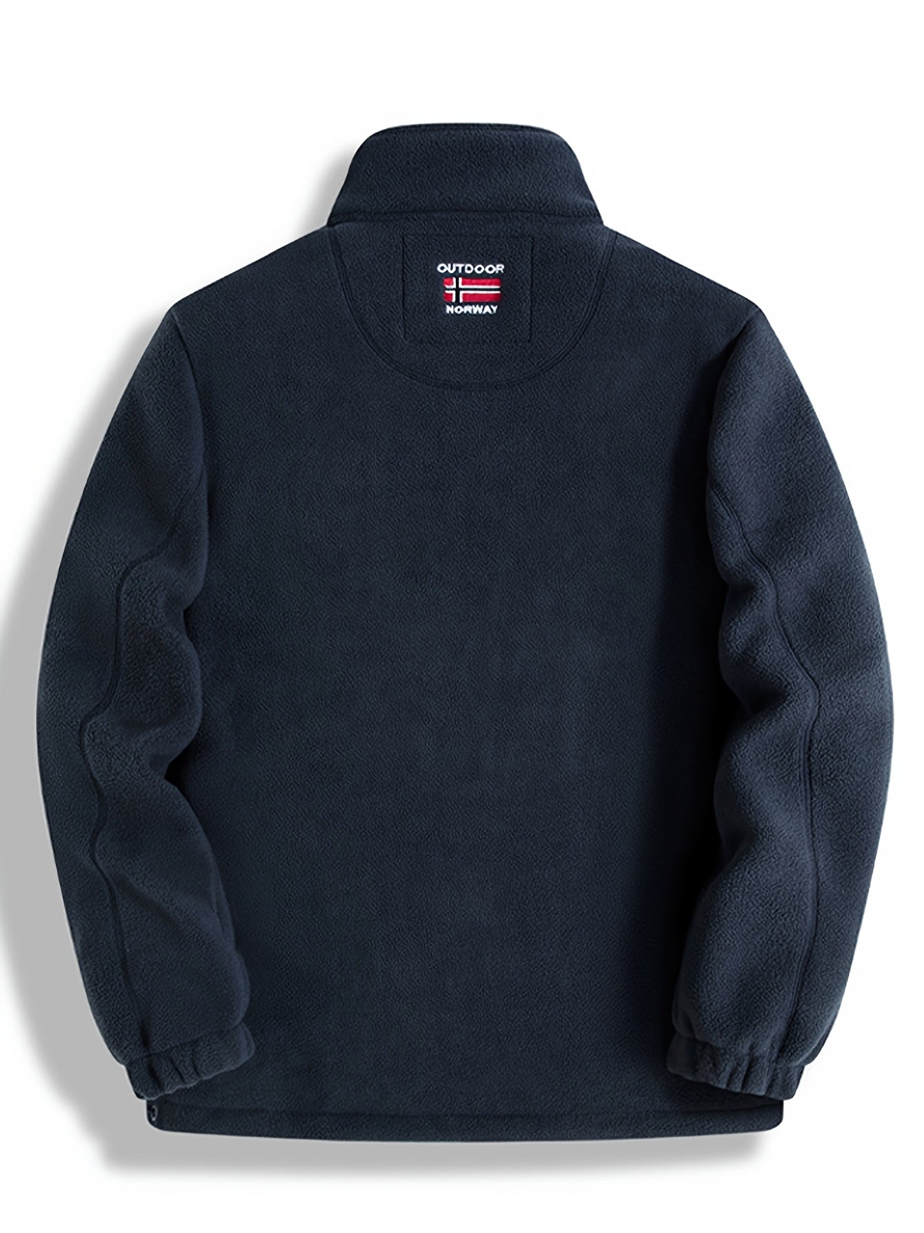 Andreas | Herre Fleecejakke Varm Udendørs Jakke med Lynlås