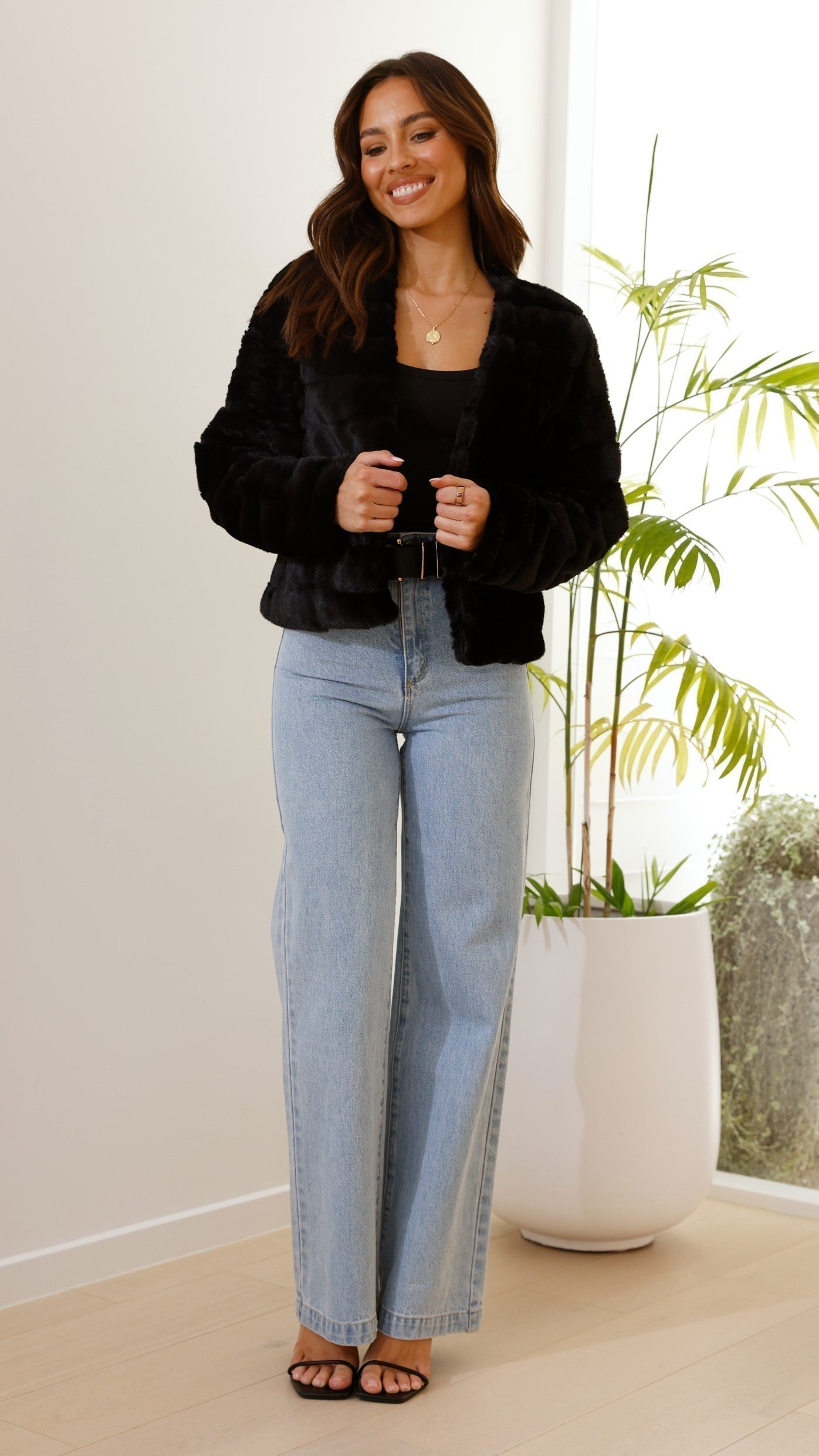 Signe | Kvinders Cropped Soft Touch Jakke