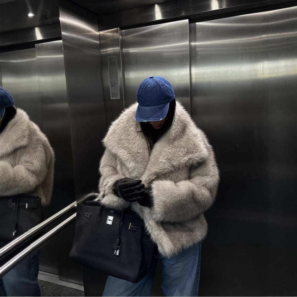 Babette | Kvinders Oversize Varm Vinterfrakke