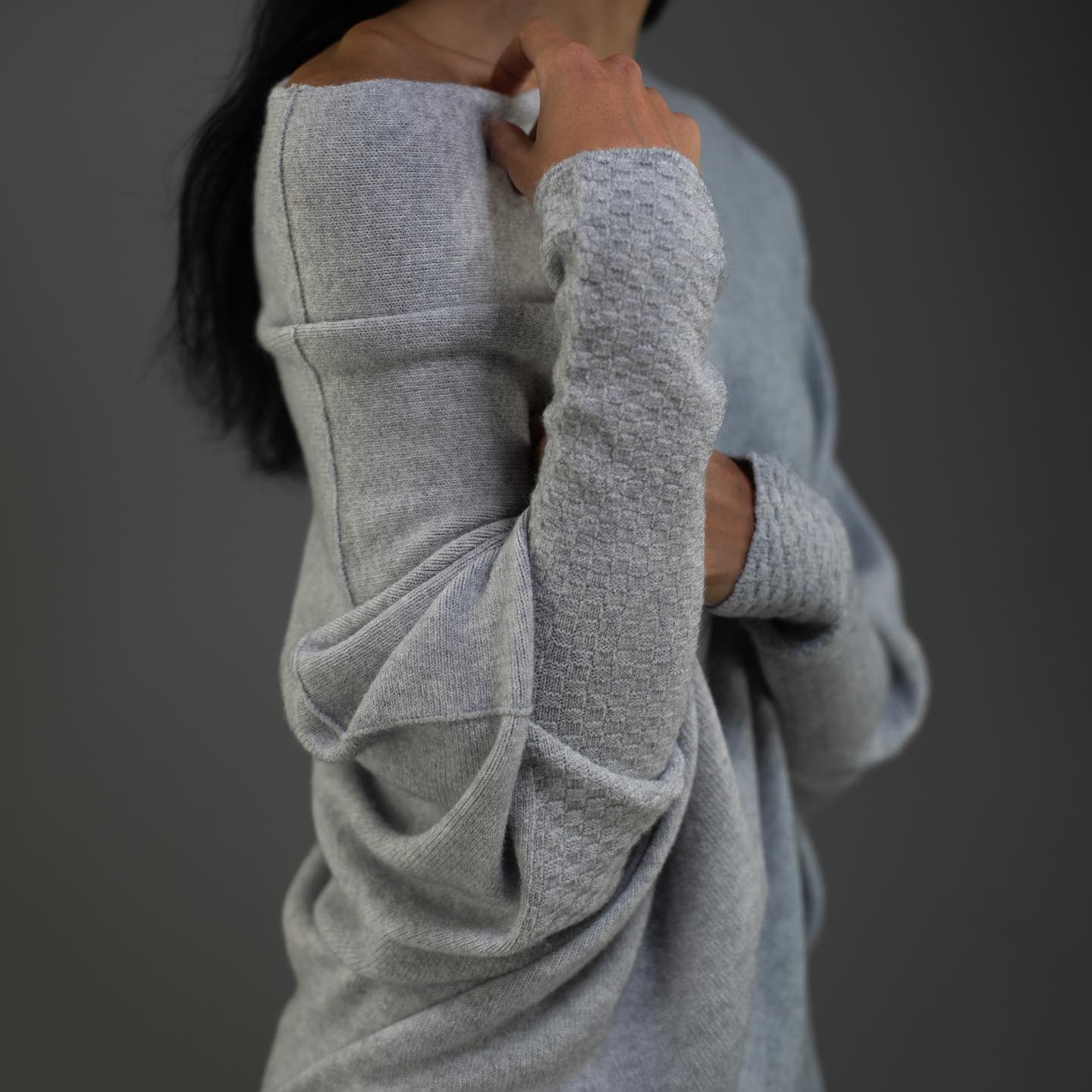 Berit | Kvinders Vinter Off-Shoulder Løs Sweater