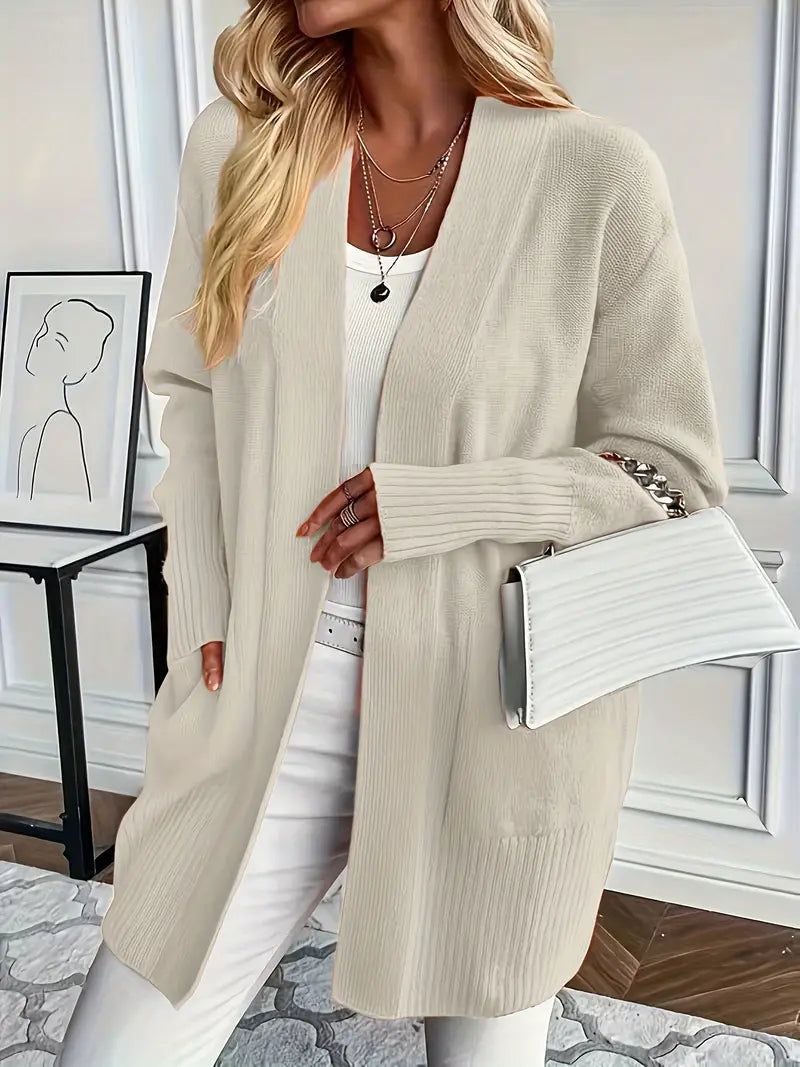 Sassa | Dame Vinter Hygge Åben Cardigan