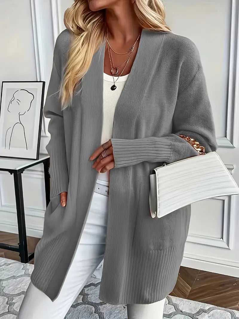 Sassa | Dame Vinter Hygge Åben Cardigan