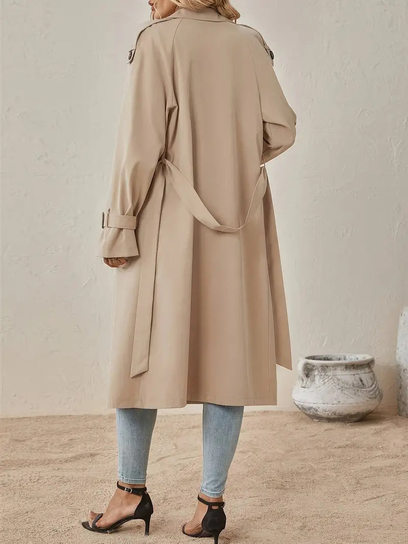 Bodil | Dame Elegant Vinter Trenchcoat