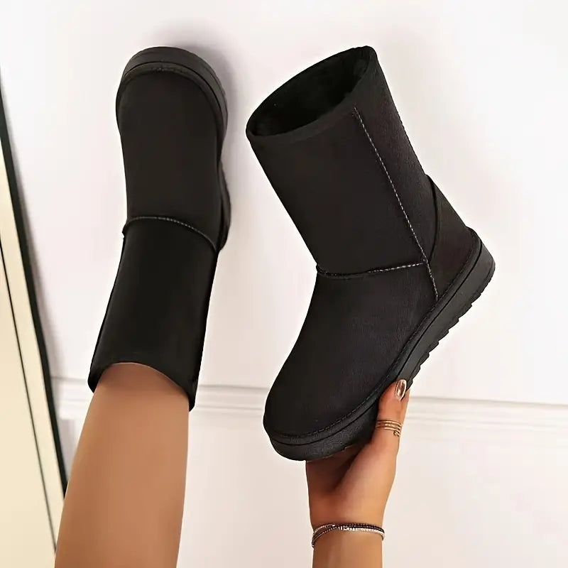 Sara | Kvinders Vinter Slip-On Støvler