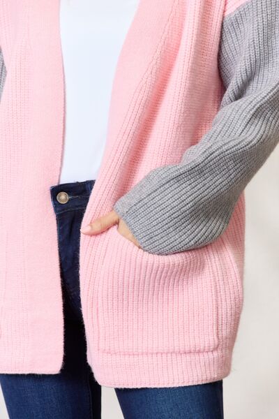 Bolette | Kvinders vinter farveblok cardigan