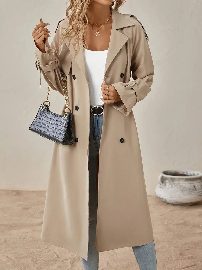 Bodil | Dame Elegant Vinter Trenchcoat