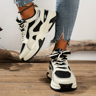 Bertel | Dame Casual Vinter Sneakers med Snørebånd