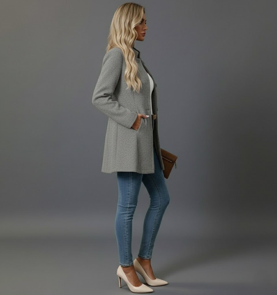 Laila | Kvinders vinterfrakke med knapper