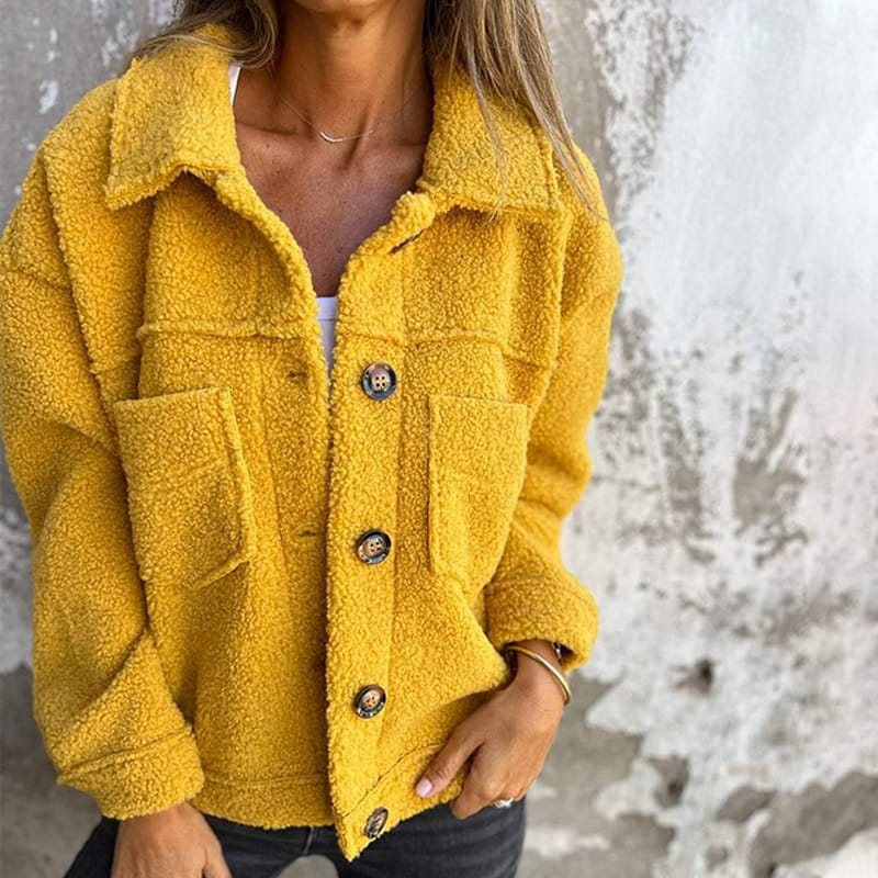 Louise | Dame Casual Vinter Sherpa Jakke
