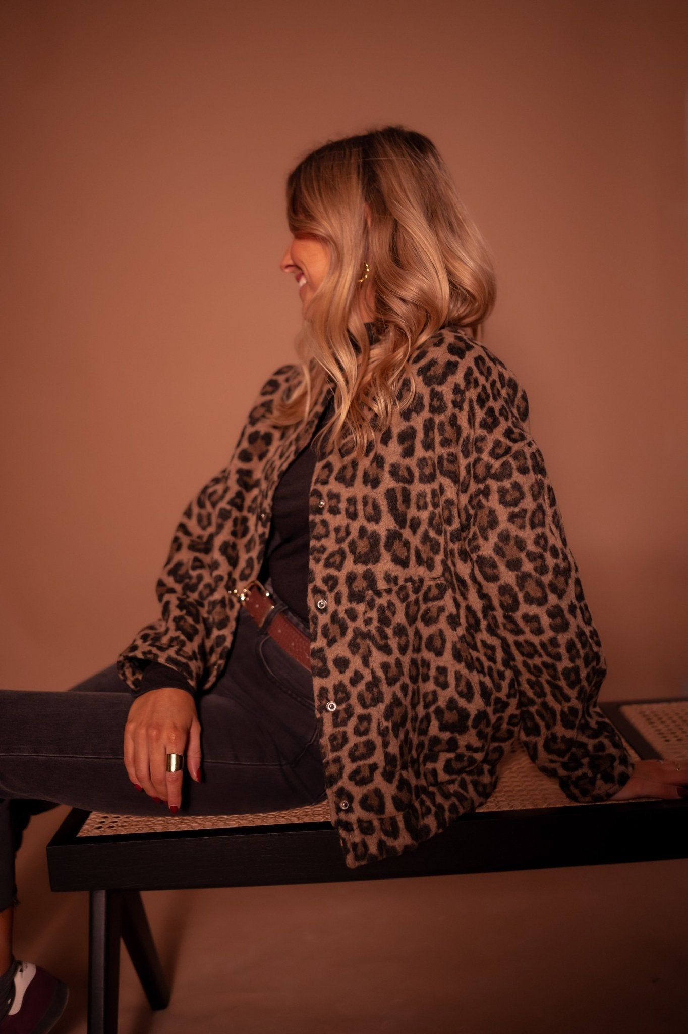 Freja – Vilma Leopardjakke