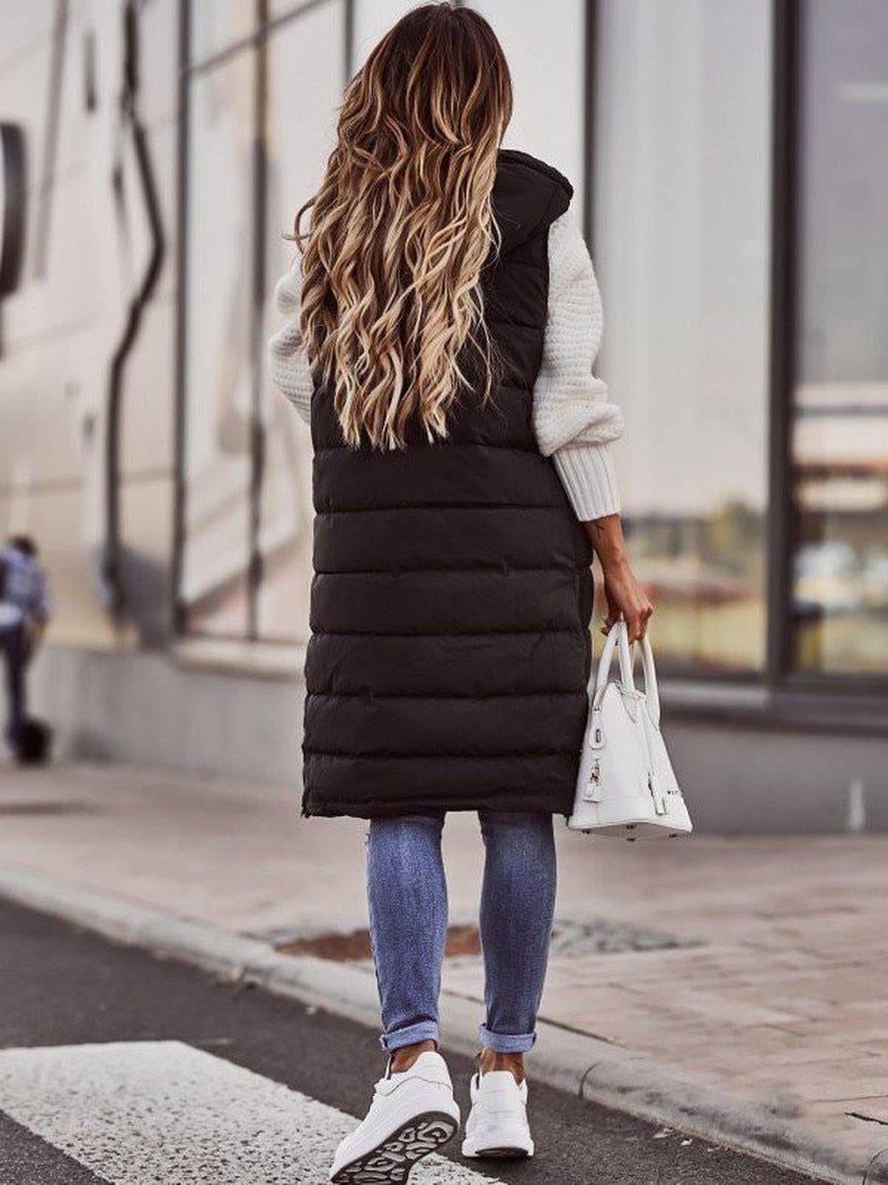 Bent | Trendy Oversized Puffer Vest til Kvinder