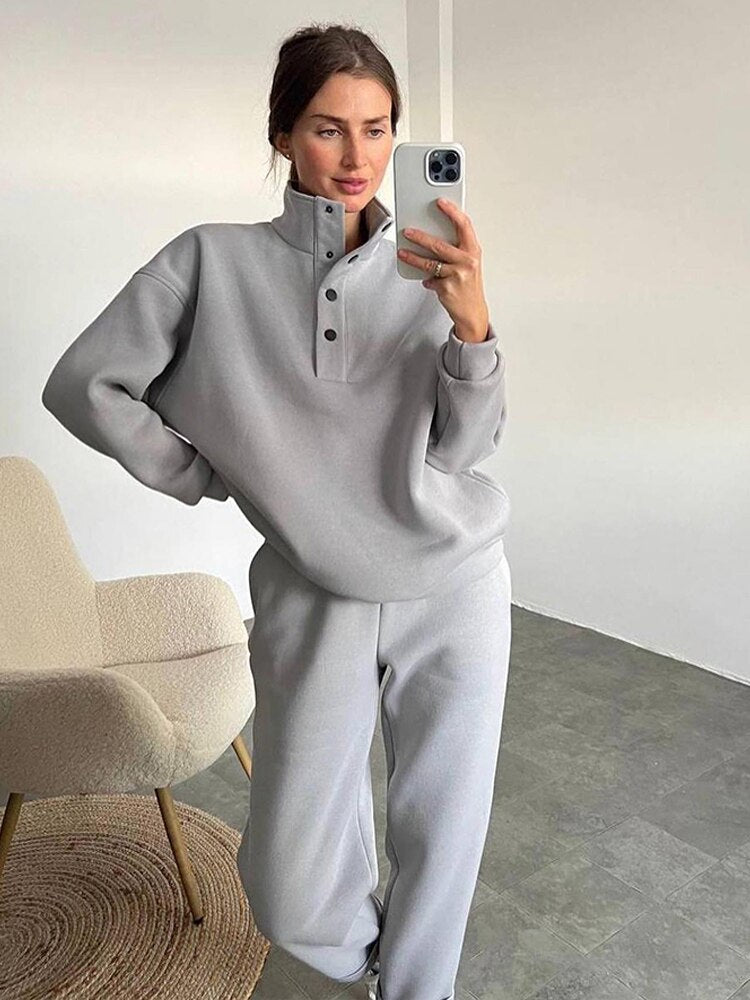 Ronja | Dame Vinter Løs Tracksuit Sæt