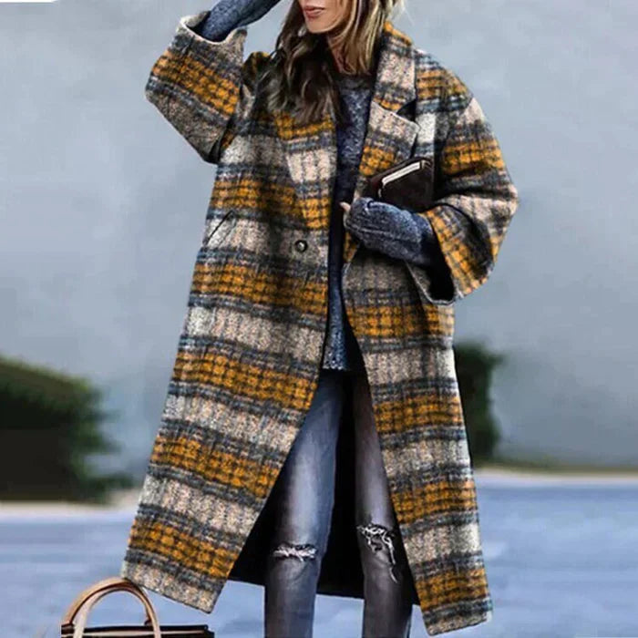 Jasmin | Kvinder Oversized Uld Vinterfrakke