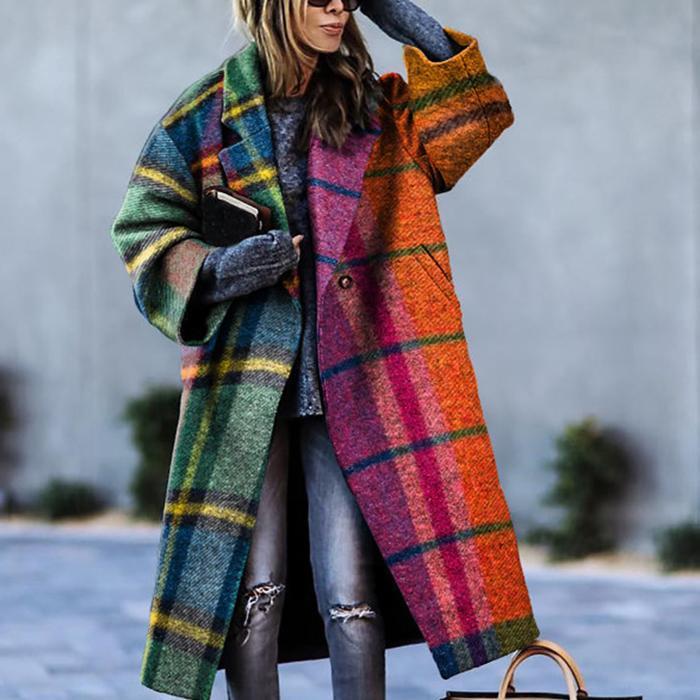 Jasmin | Kvinder Oversized Uld Vinterfrakke